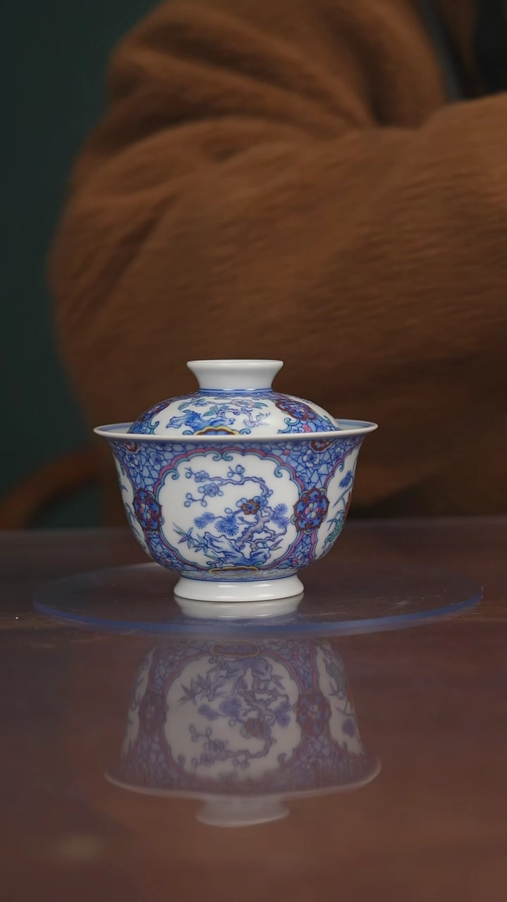 【闪购商品】空山明月 青花斗彩