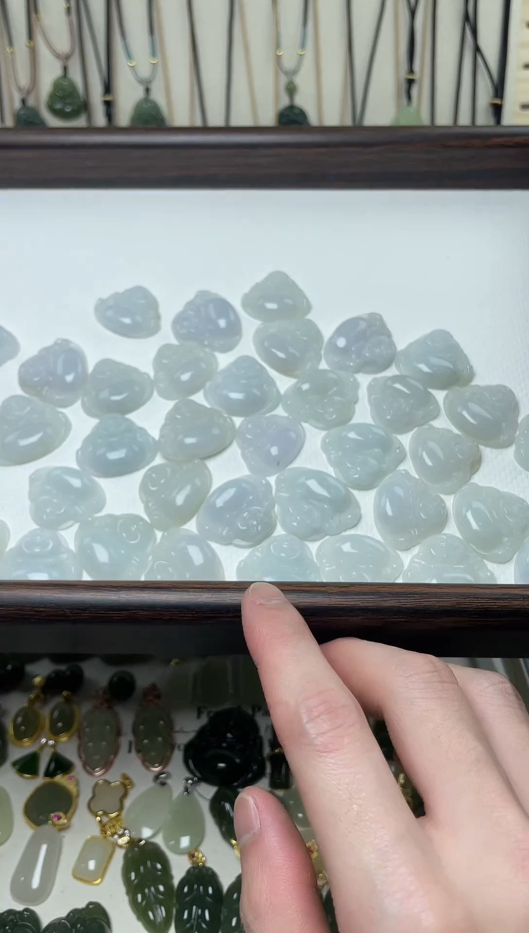 吊坠(不含链)未镶嵌翡翠随机发