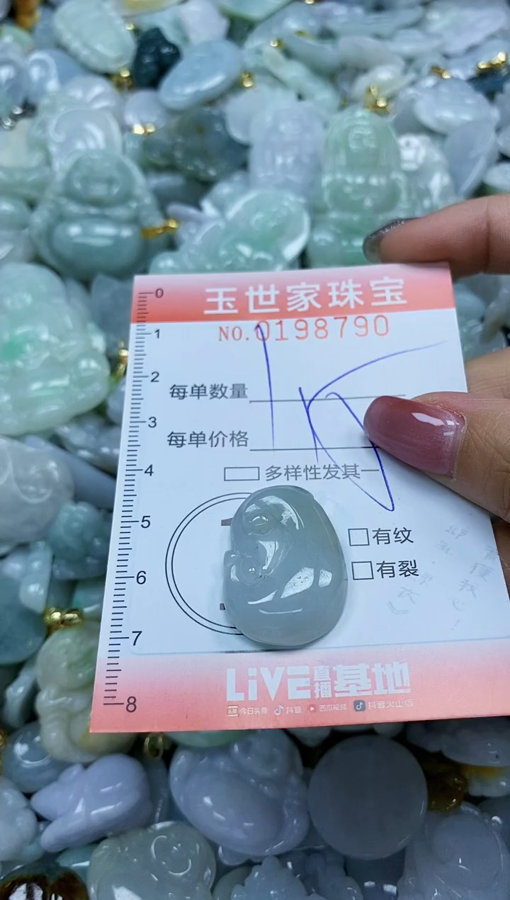 【闪购商品】翡翠颈饰未镶嵌闪购0198790