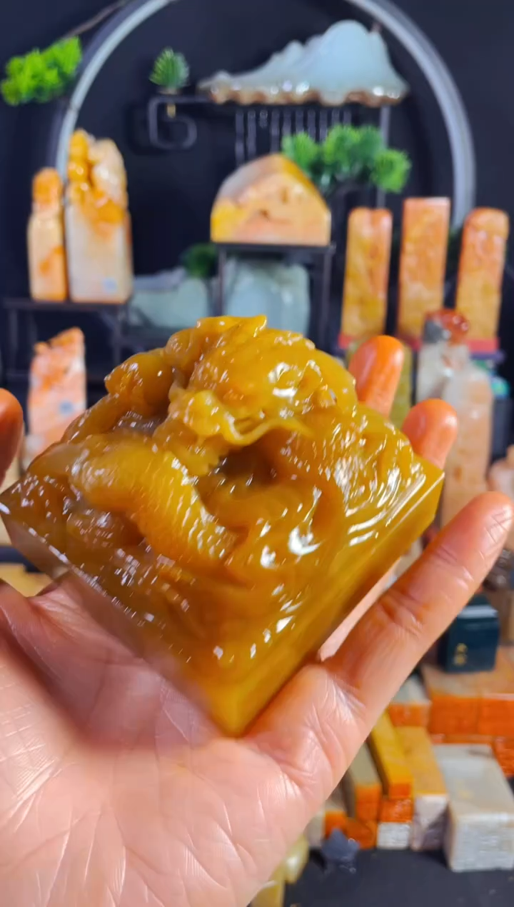 【闪购商品】老挝石印石章料 不刻字