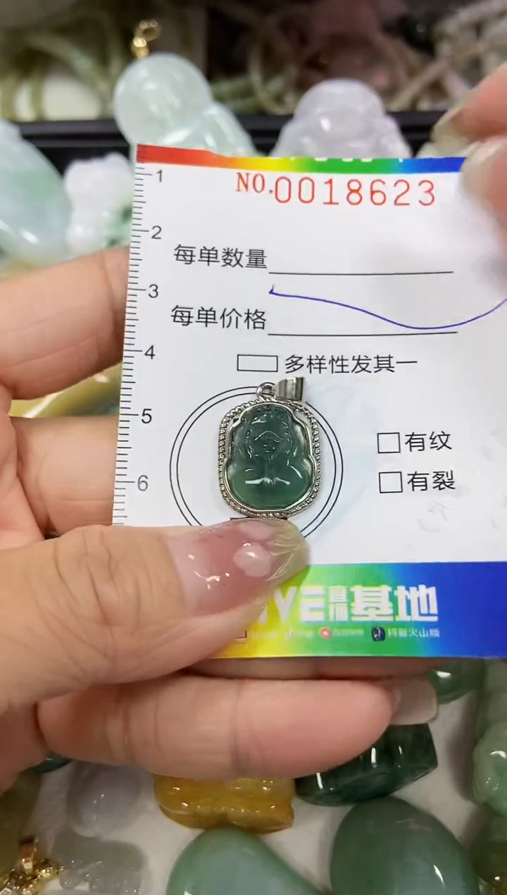 【闪购商品】翡翠颈饰未镶嵌闪购0018623