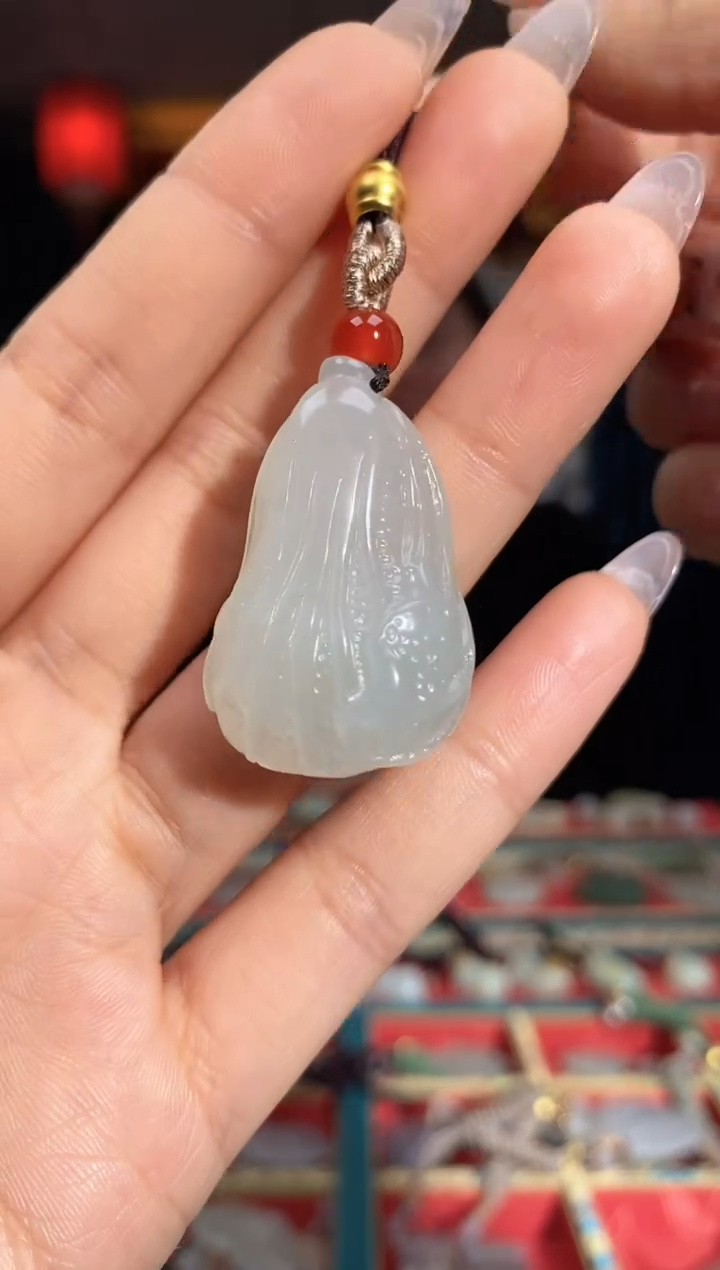 【闪购商品】和田玉颈饰未镶嵌白菜