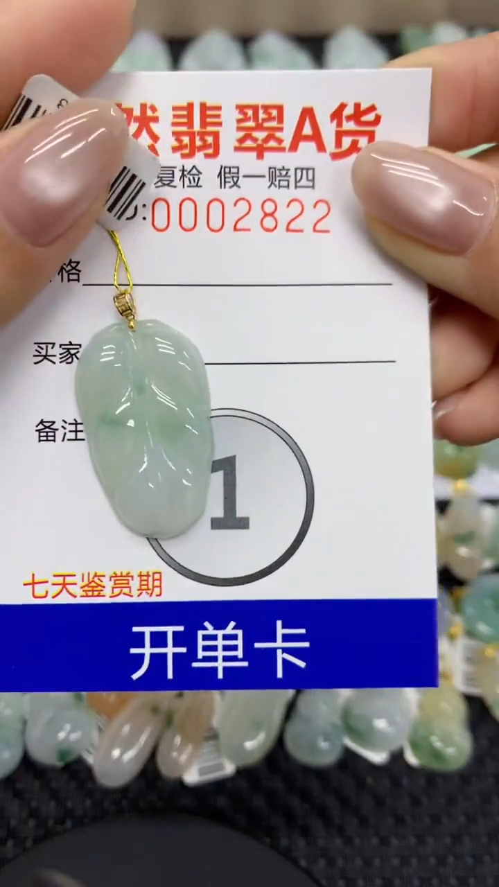 【闪购商品】翡翠颈饰18K金镶嵌11111111111