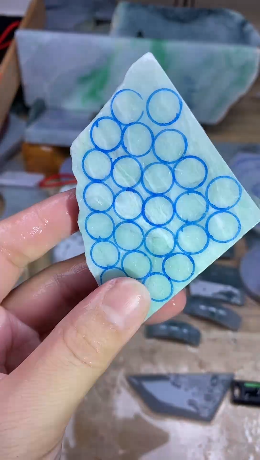 裸石翡翠缅甸翡翠A货499