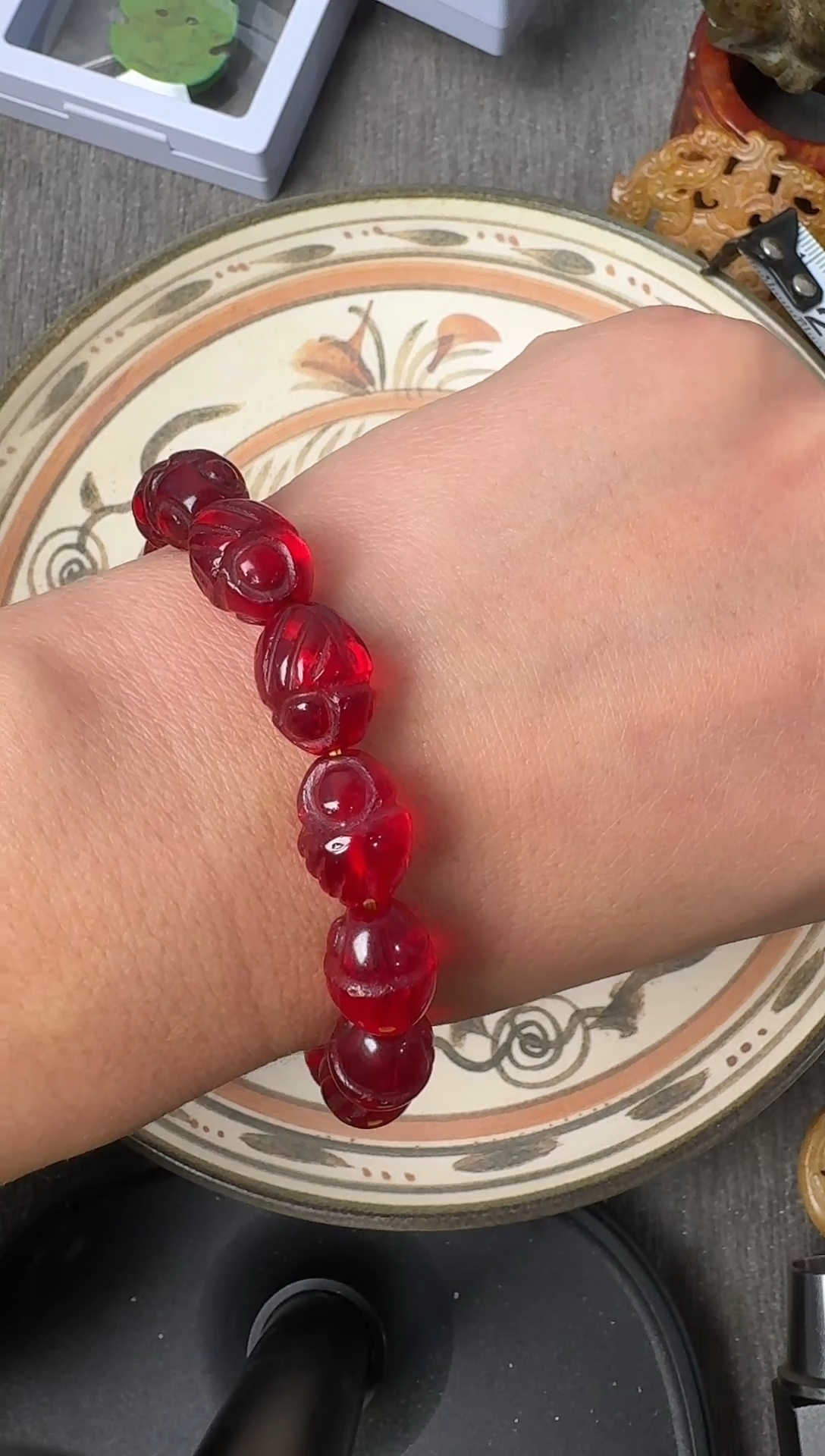 未镶嵌和田玉把件88888