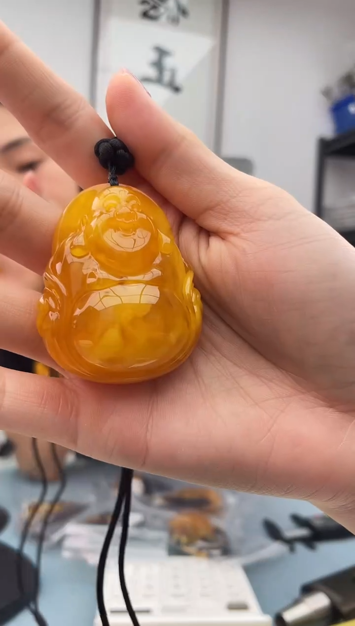 未镶嵌蜜蜡珠宝奇石假一罚十，微瑕多样性发一件022.