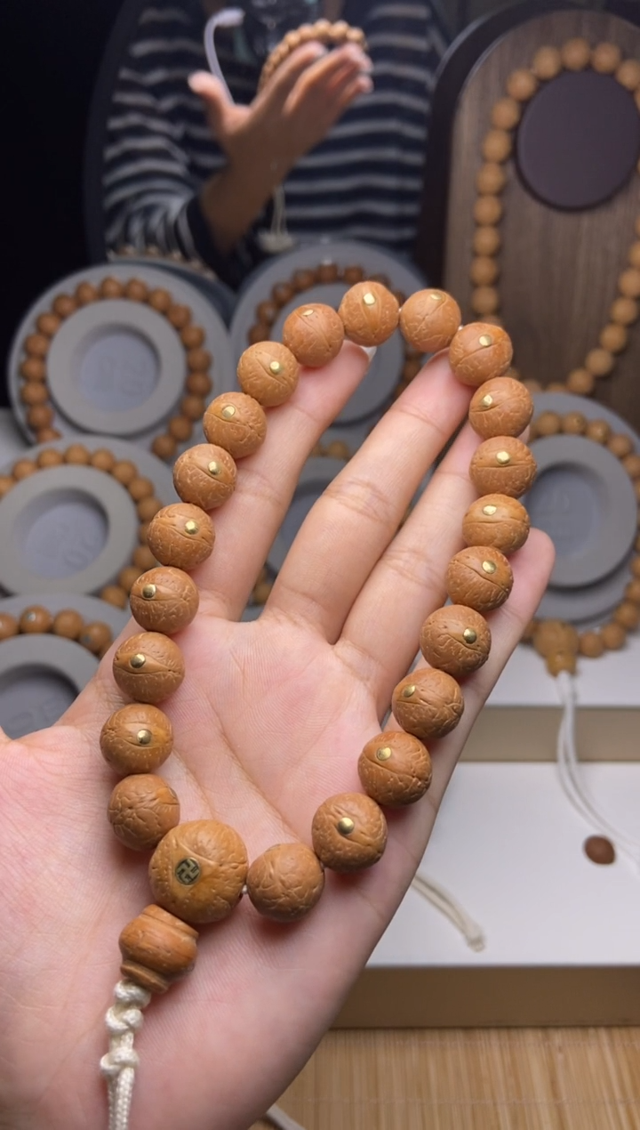 凤眼菩提吊坠12凤眼铜钉