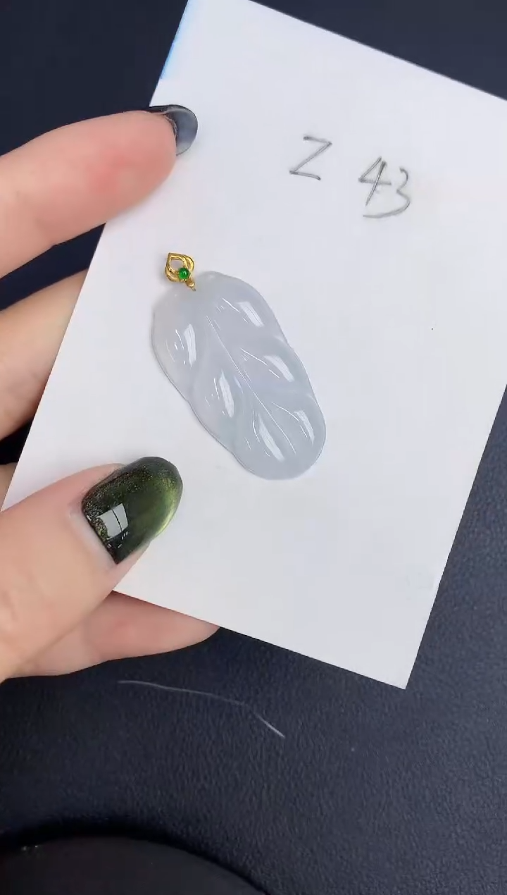 【闪购商品】翡翠颈饰18K金镶嵌0000000000