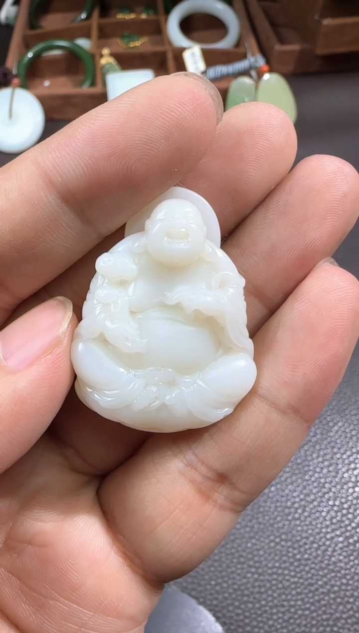 【闪购商品】和田玉【海223】88未镶嵌9007