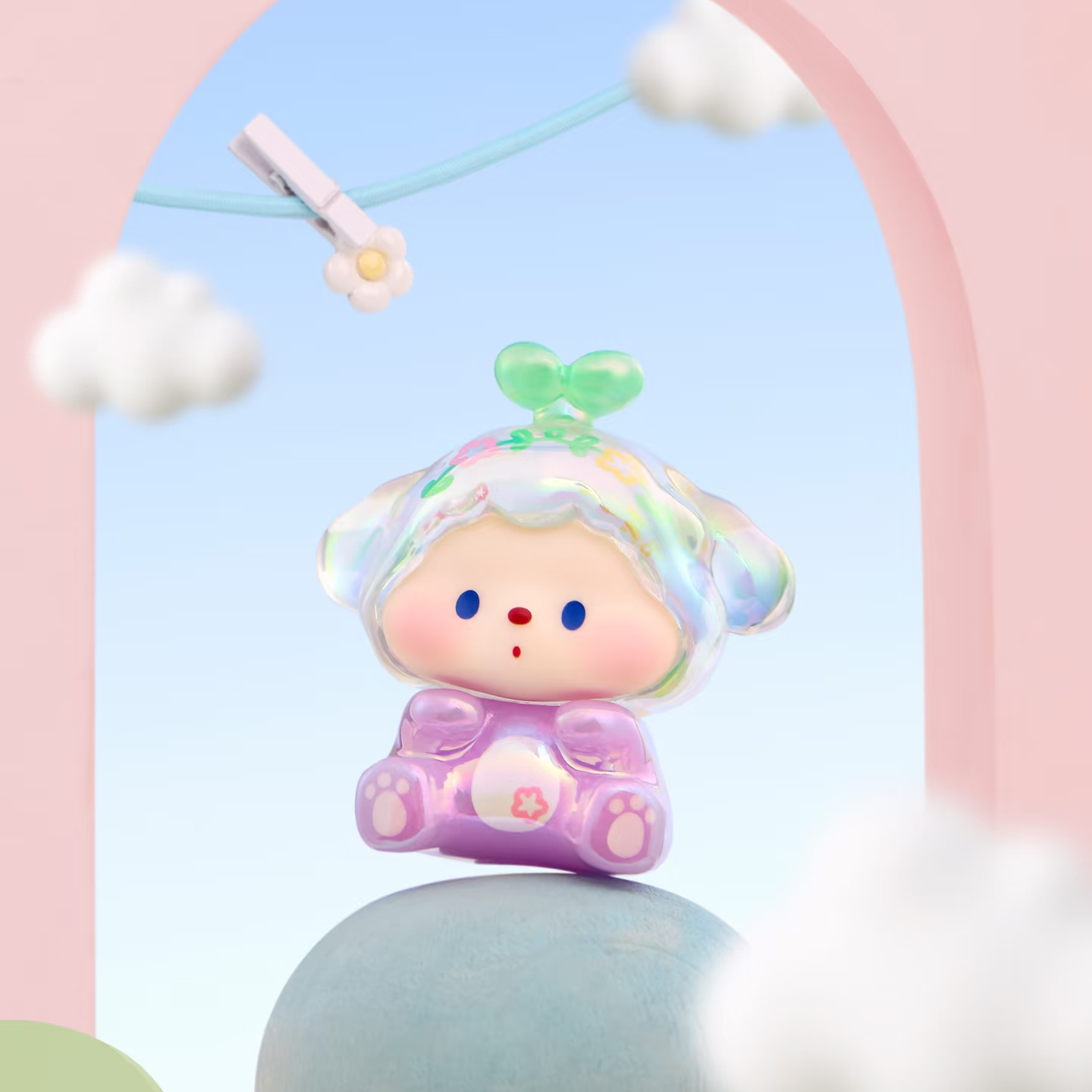 【拆盒】撸撸狗神奇种子小铺系列潮玩萌粒盲袋