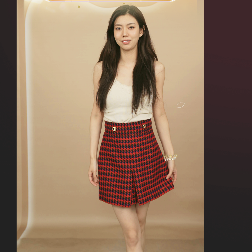 95新 GUCCI/古驰 短裙40码红色/250818ZZLSL08
