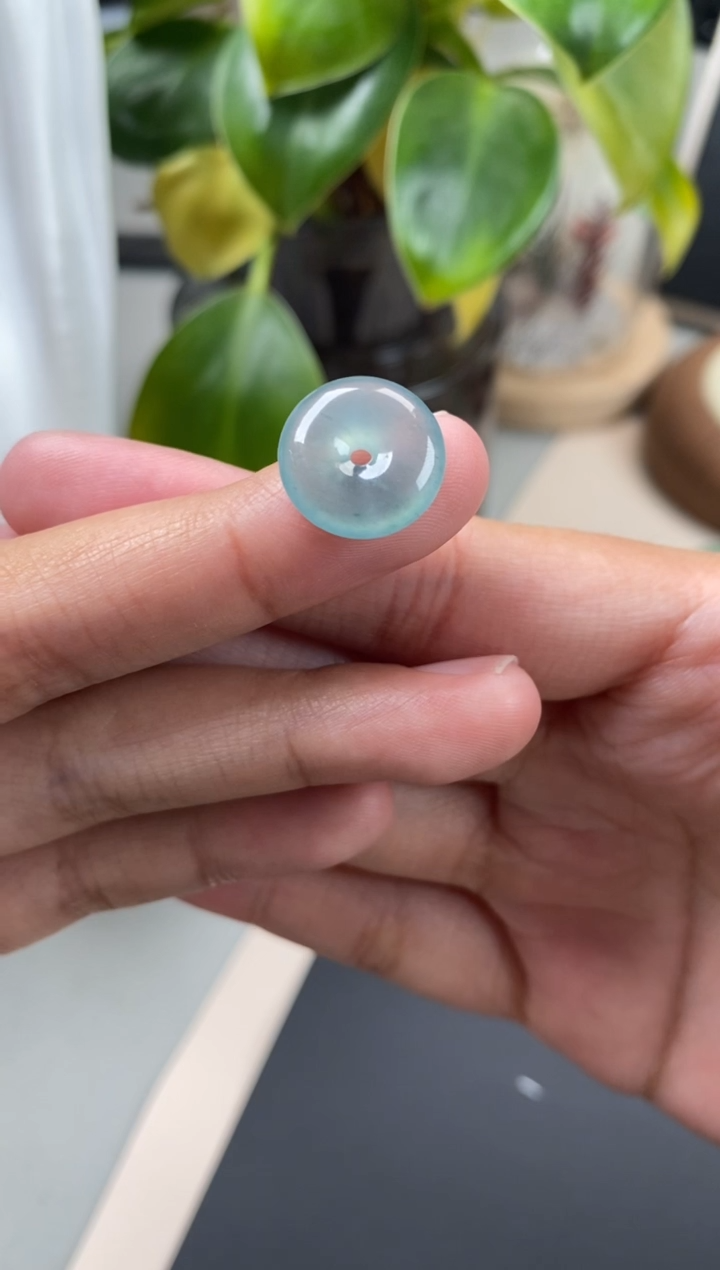 【闪购商品】翡翠颈饰未镶嵌翡翠冰种平安扣