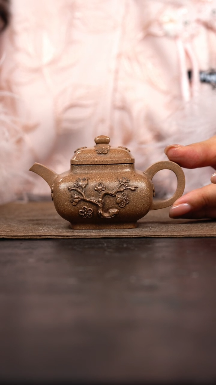 【闪购商品】紫砂茶壶全手工四方100cc