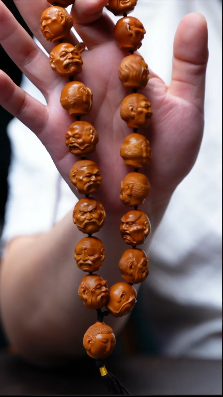 手串/手链橄榄核十八罗汉【张景伟】