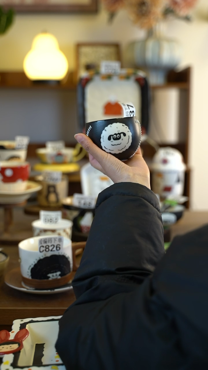 摆件陶037 阿满屋手工手作陶瓷 