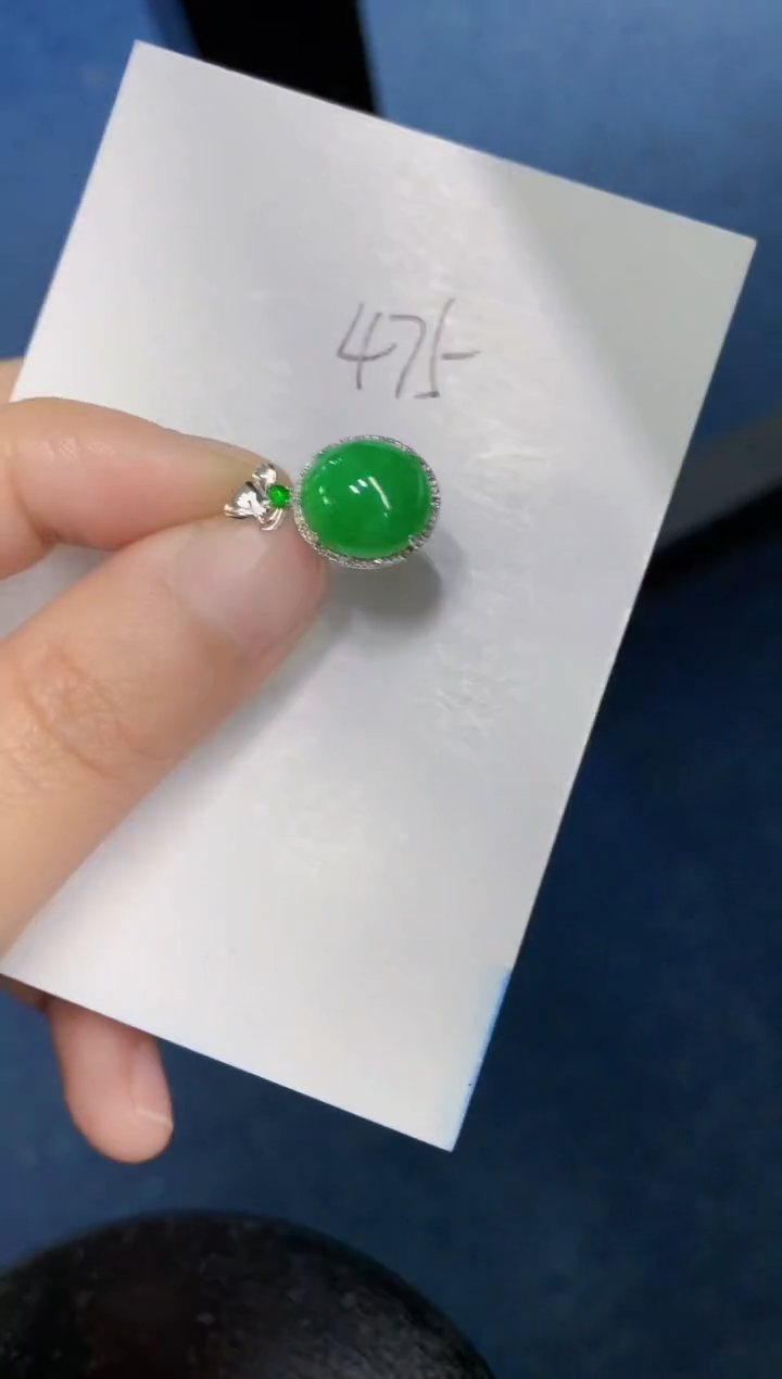 【闪购商品】翡翠颈饰18K金镶嵌000000000