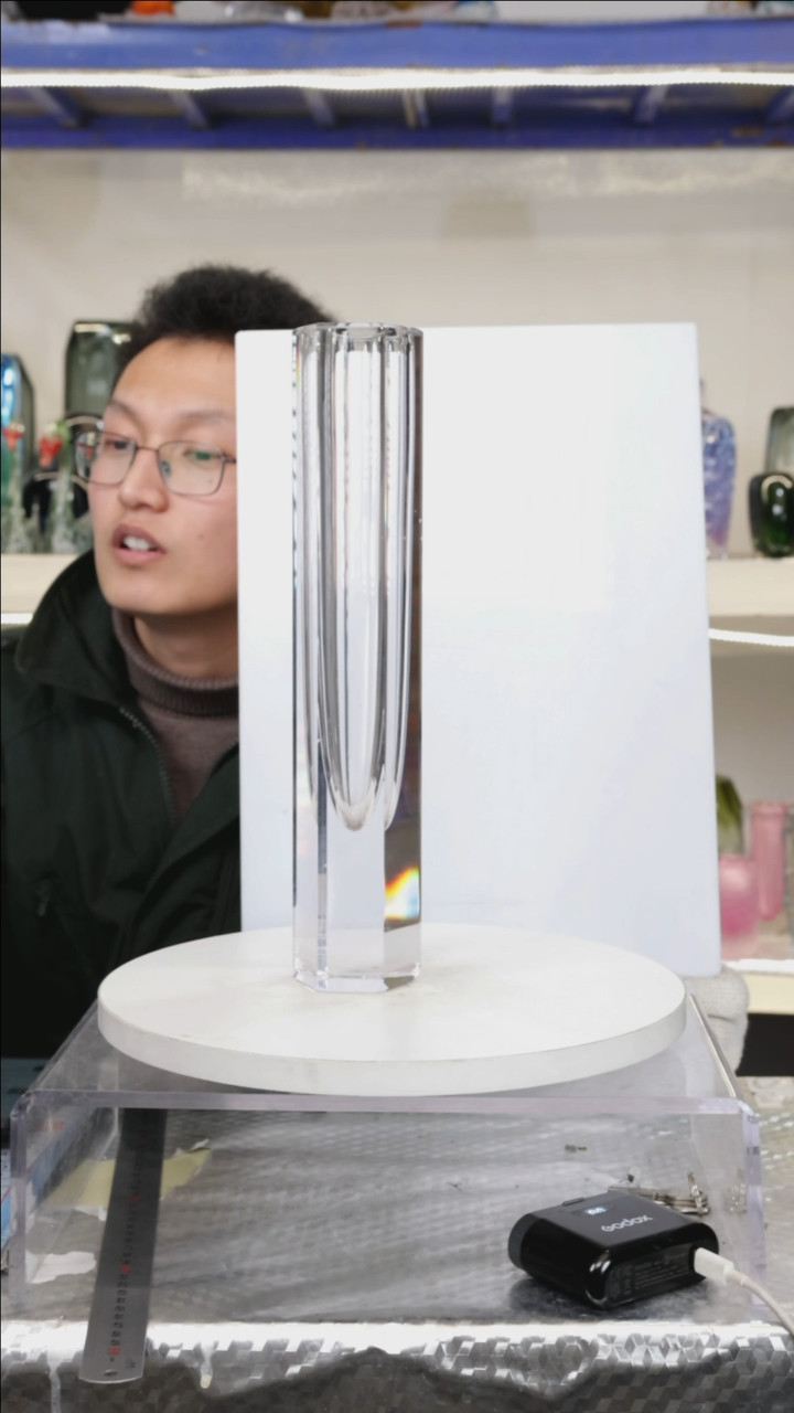 【闪购商品】琉璃【幻彩】高33.5精品琉璃微瑕福利