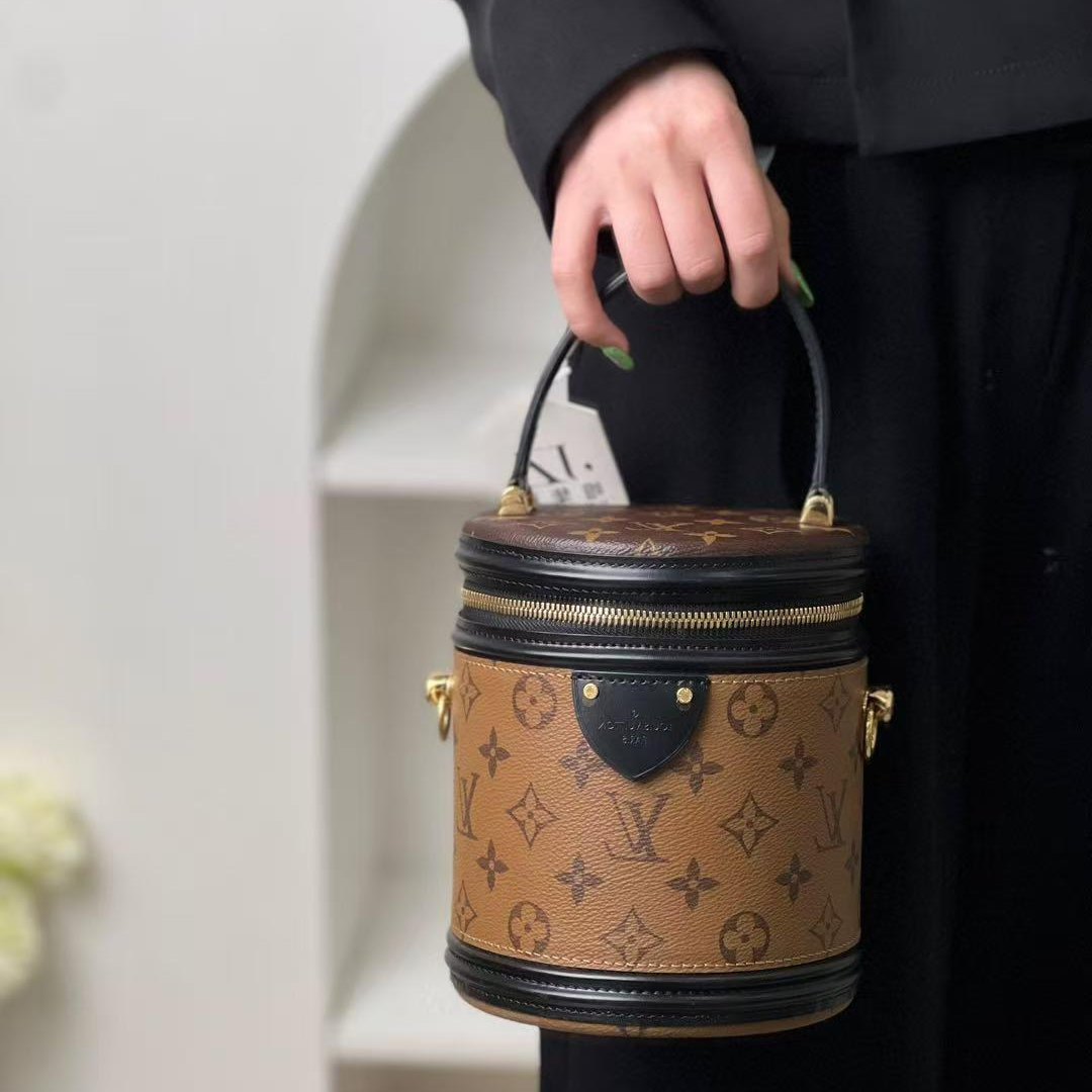 99新 LouisVuitton/路易威登 LV 发财桶包/严选