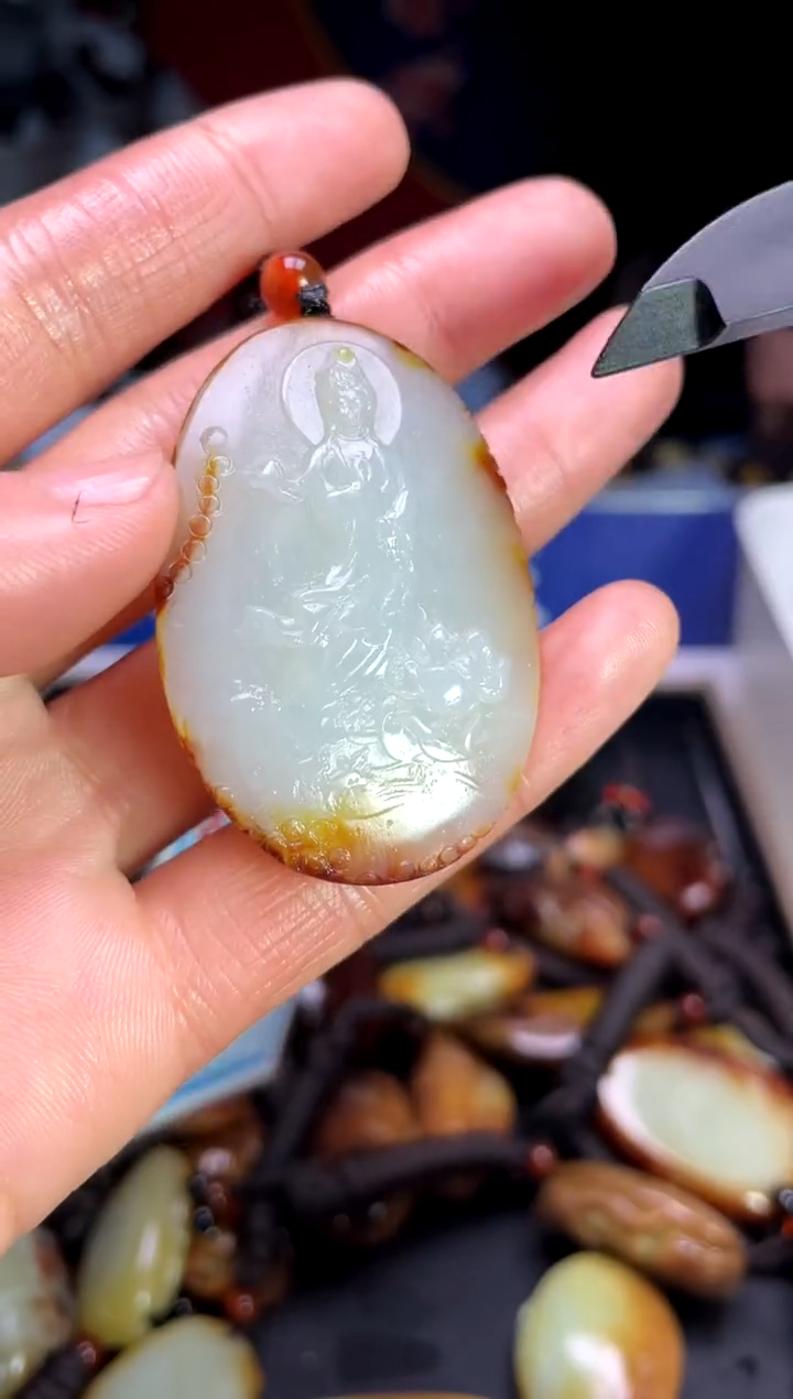 【闪购商品】和田玉颈饰未镶嵌1