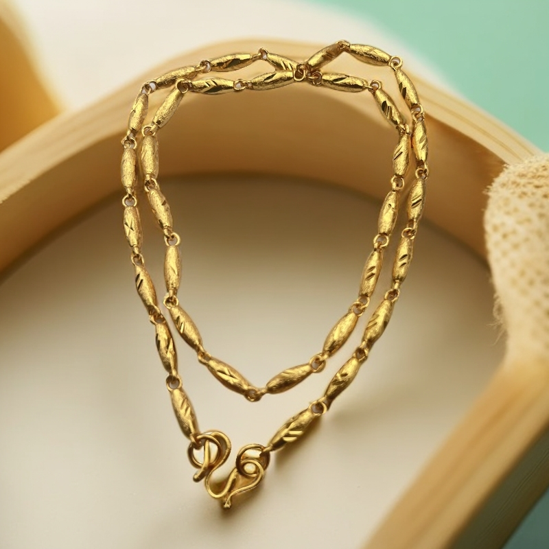 【七七专属】精美百搭复古合金小鱼项链XL62199