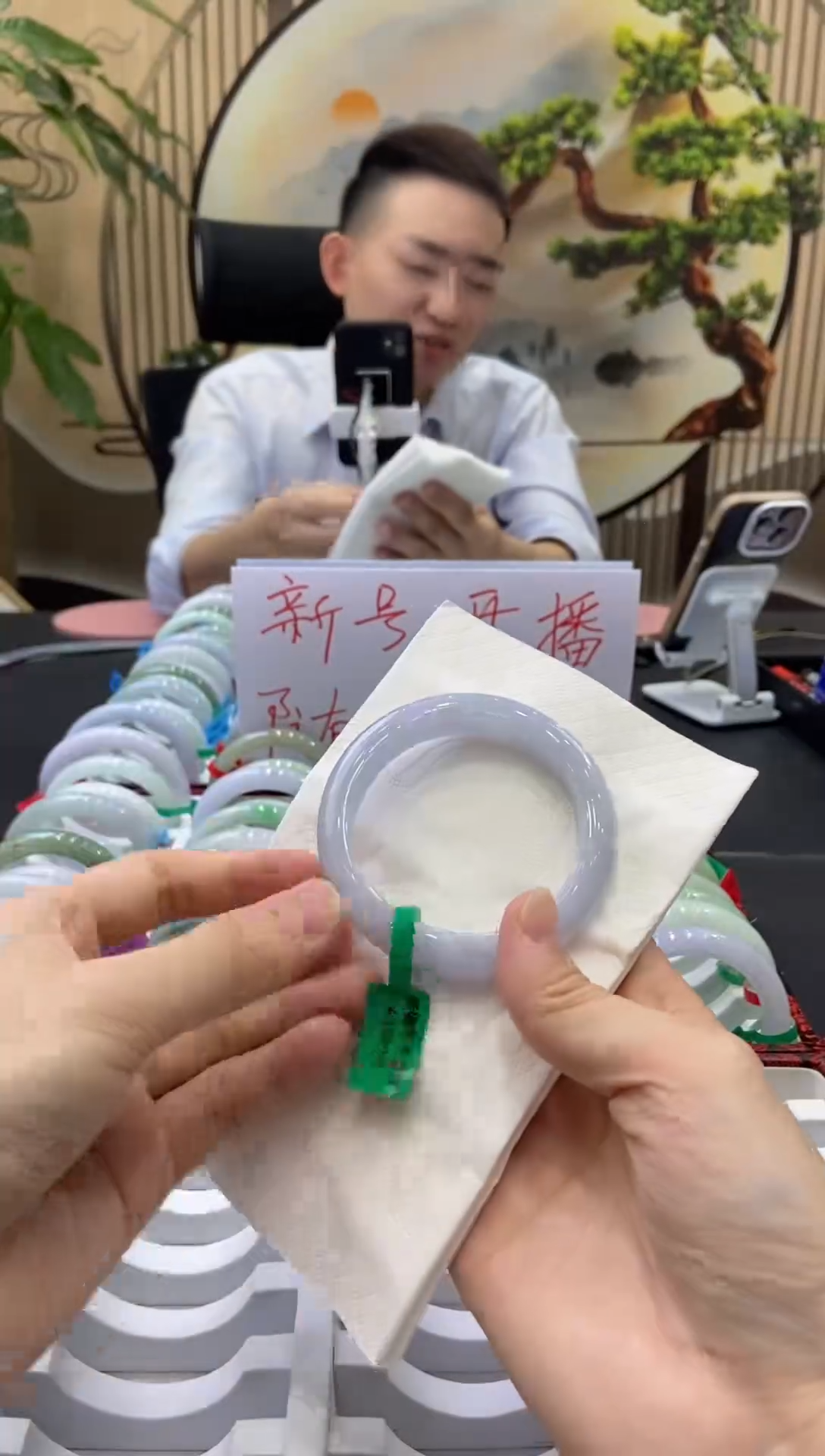 未镶嵌手镯翡翠1116