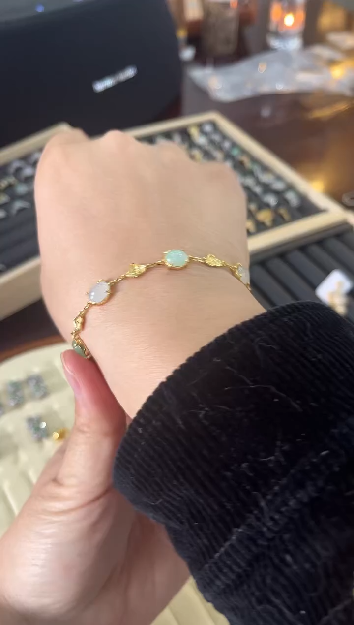 【闪购商品】翡翠手链未镶嵌手链