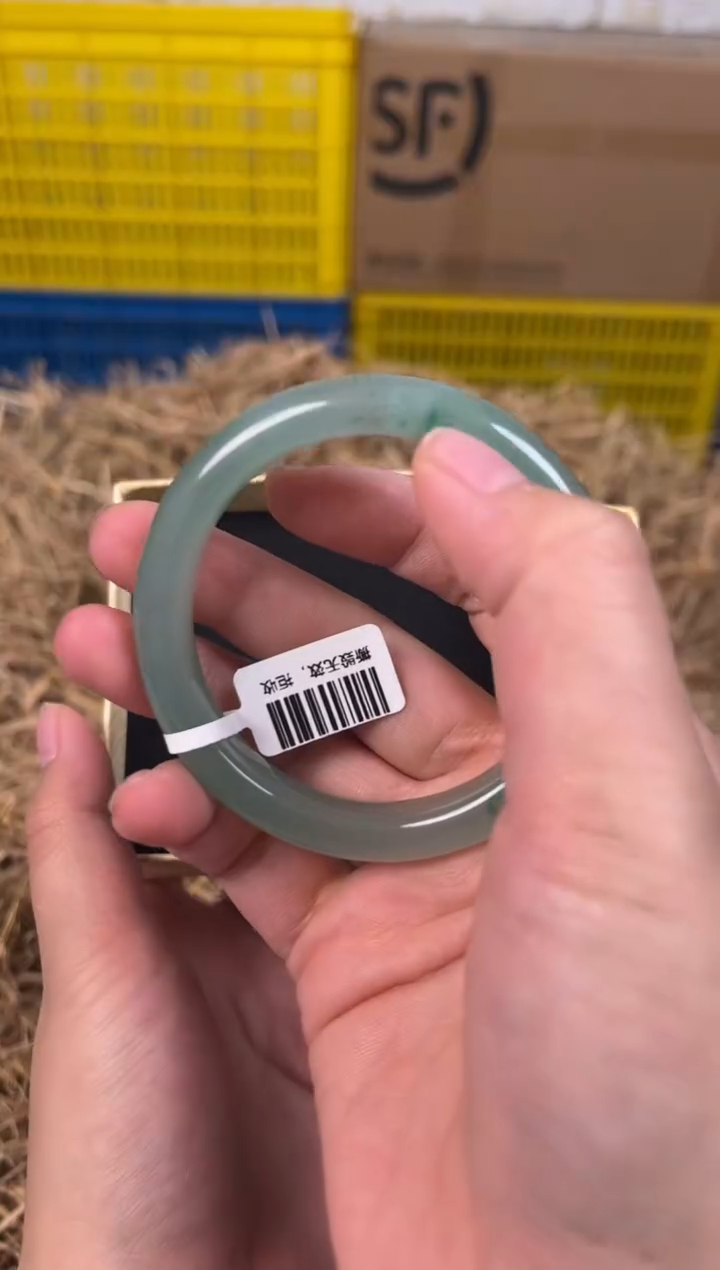 未镶嵌手镯石英质玉编码D-0143