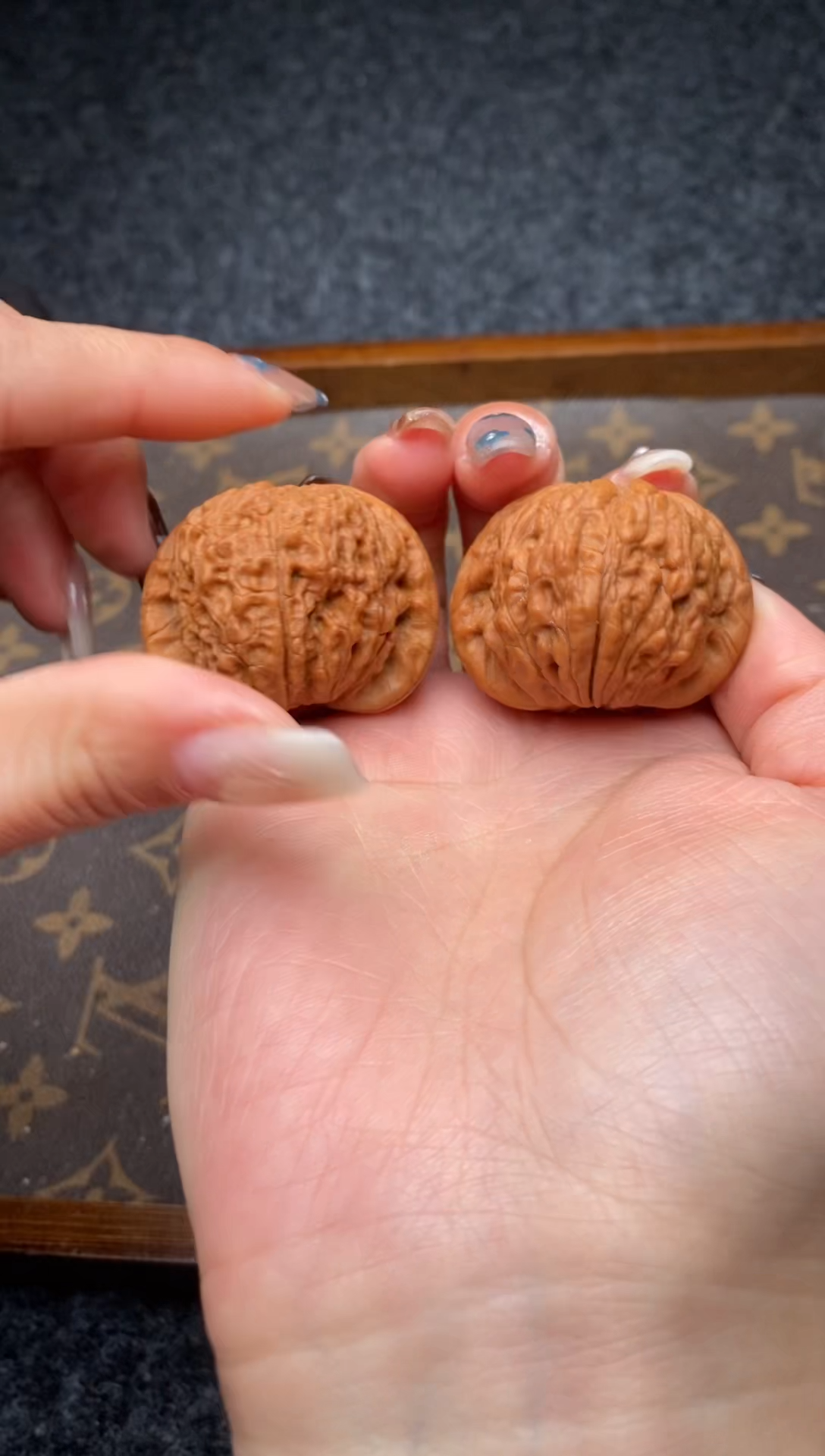 把件文玩核桃B65号40尺血麒麟