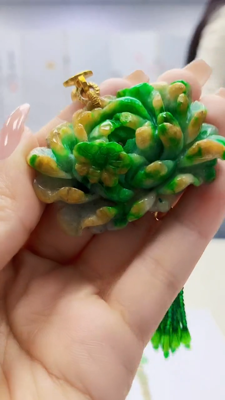 未镶嵌定制翡翠3495ty-毛货挂件29