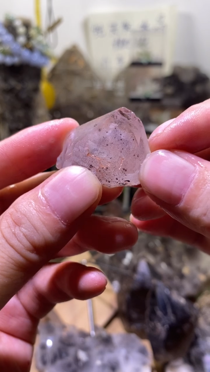 水晶珠宝半成品未镶嵌26号超七花园+隐山