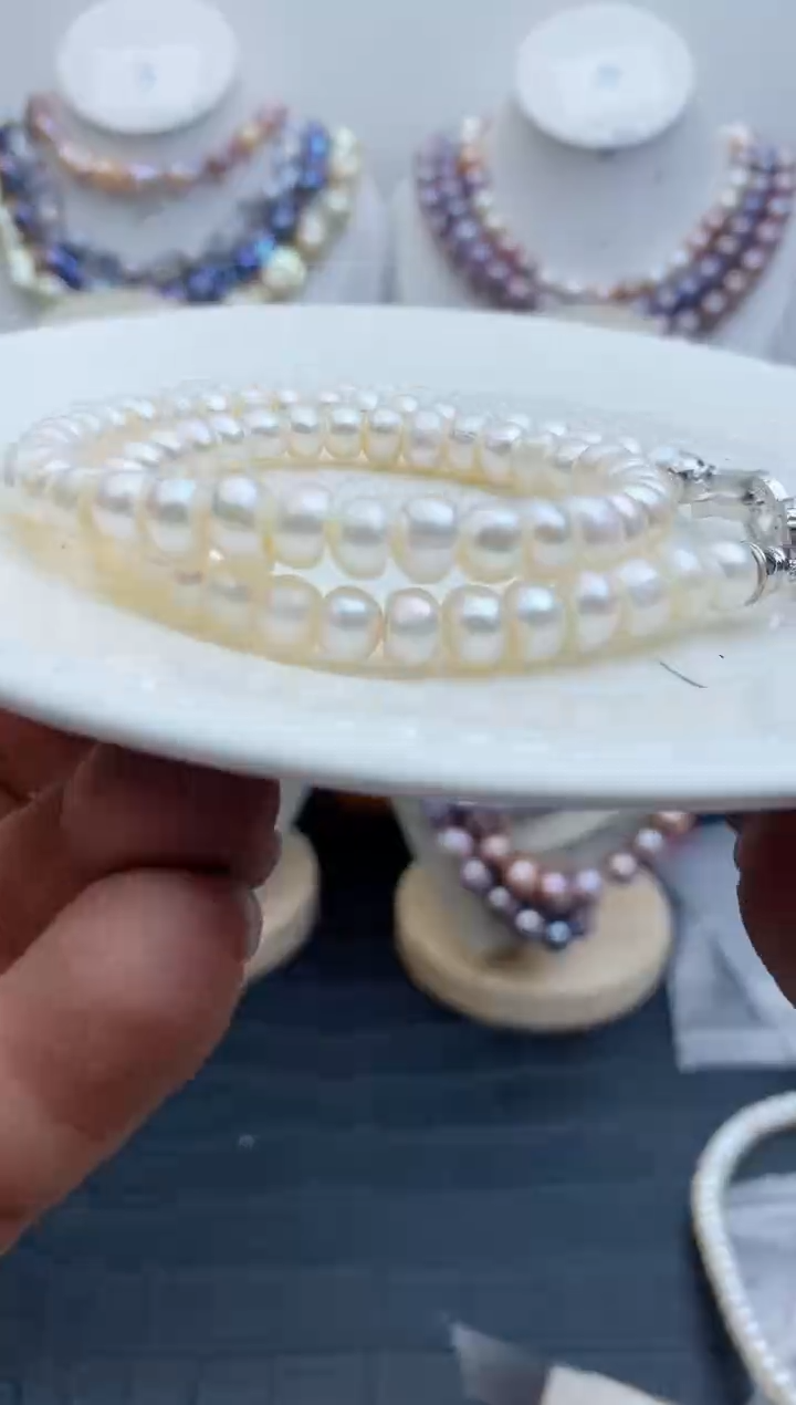 【闪购商品】淡水珍珠颈饰未镶嵌0223