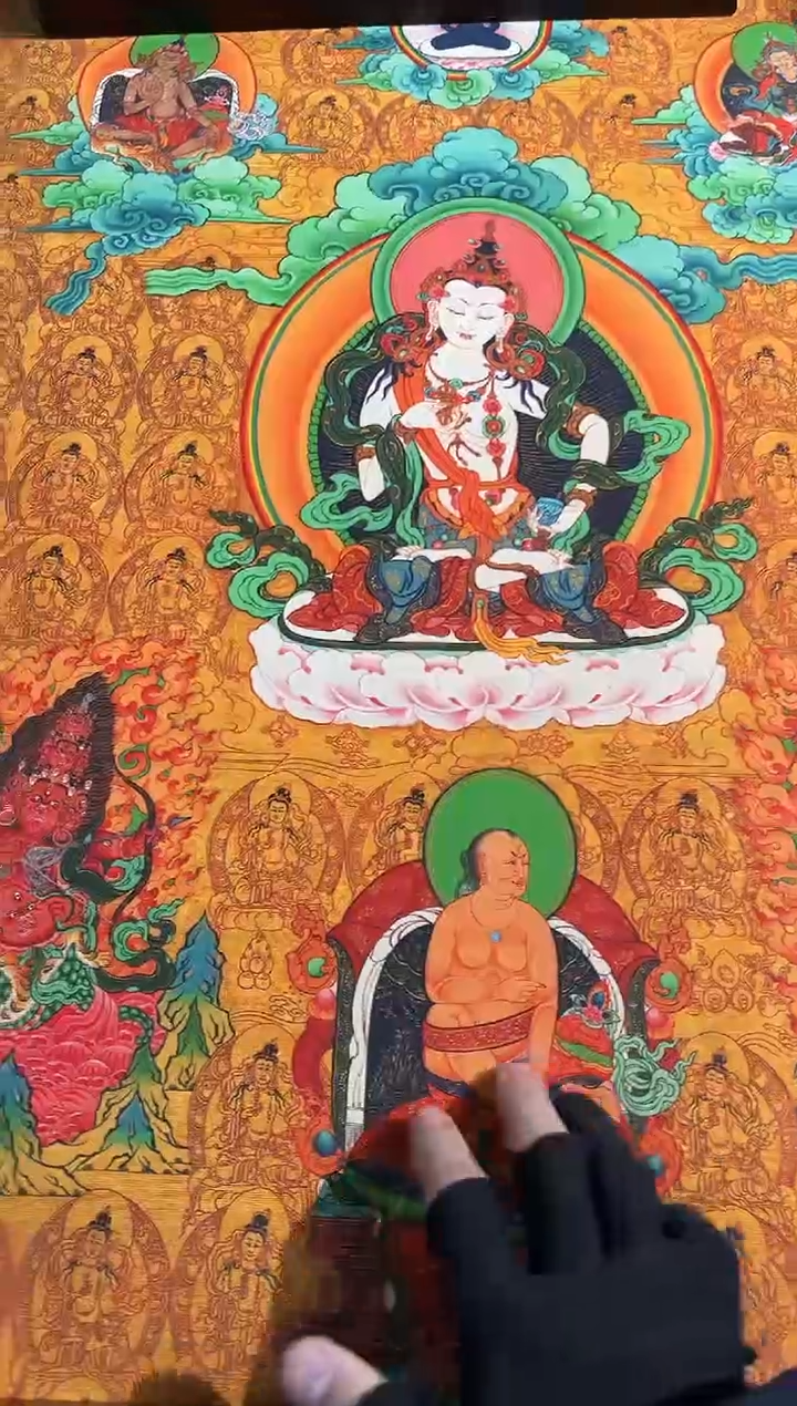 卷轴画天天的唐卡tk160