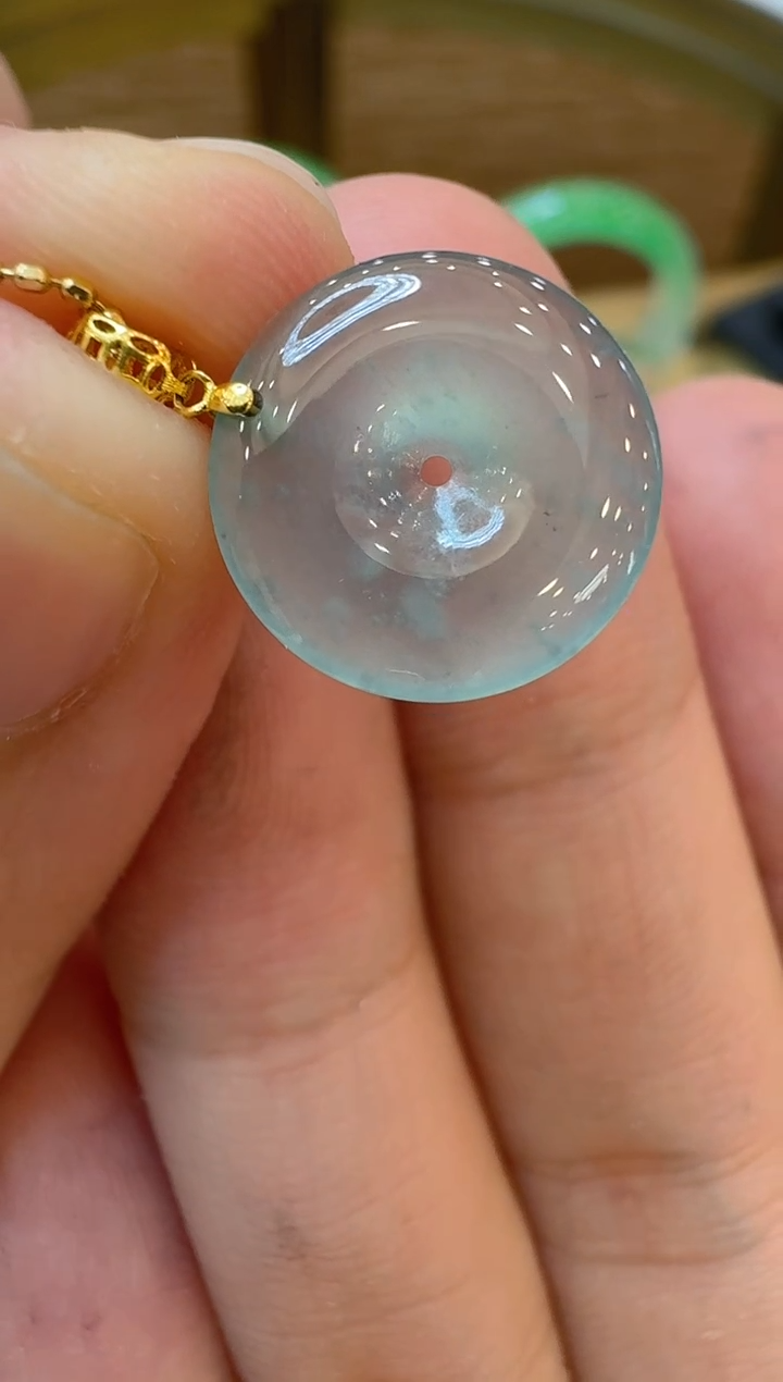 【闪购商品】翡翠吊坠(不含链)18K金镶嵌多样性团购发一件