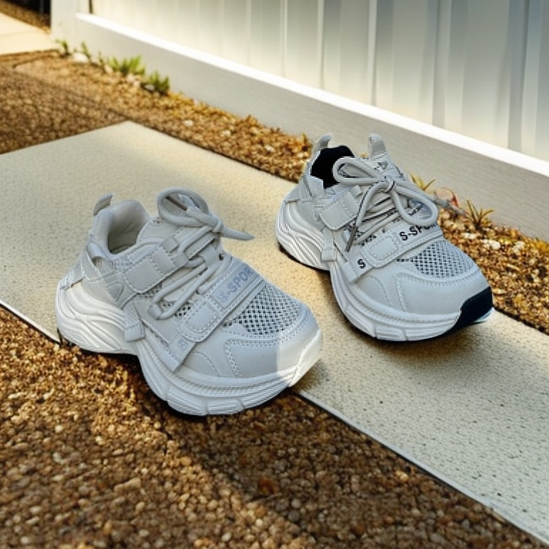 网鞋运动鞋女童防滑轻便网面夏季耐磨休闲鞋女男男童透气