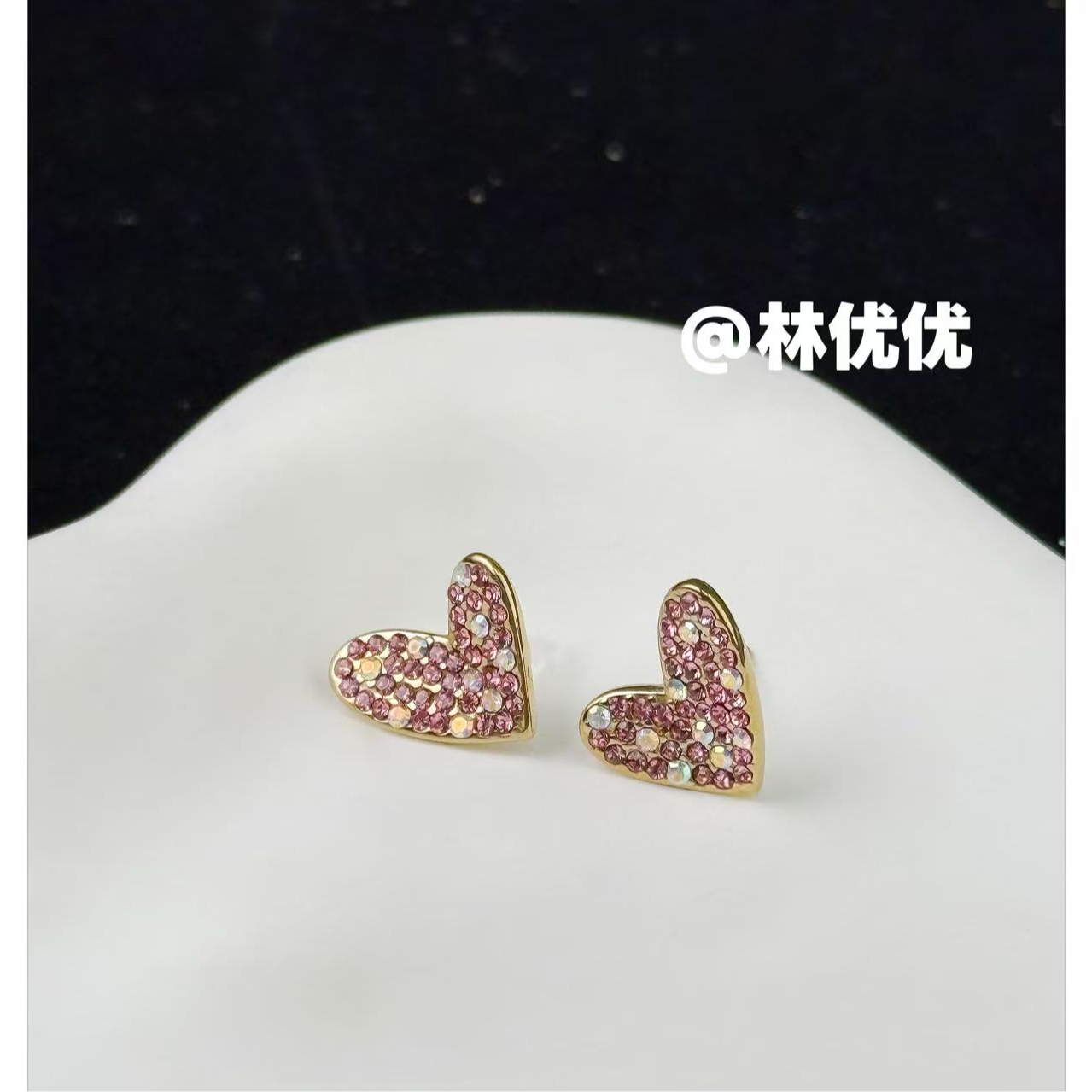 钛钢耳饰 【林优优】精致百搭设计款时尚小众轻奢高级感耳钉