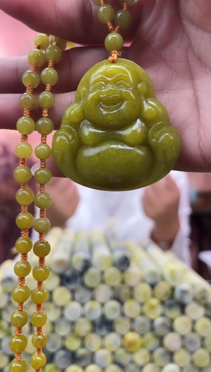 未镶嵌岫玉吊坠·