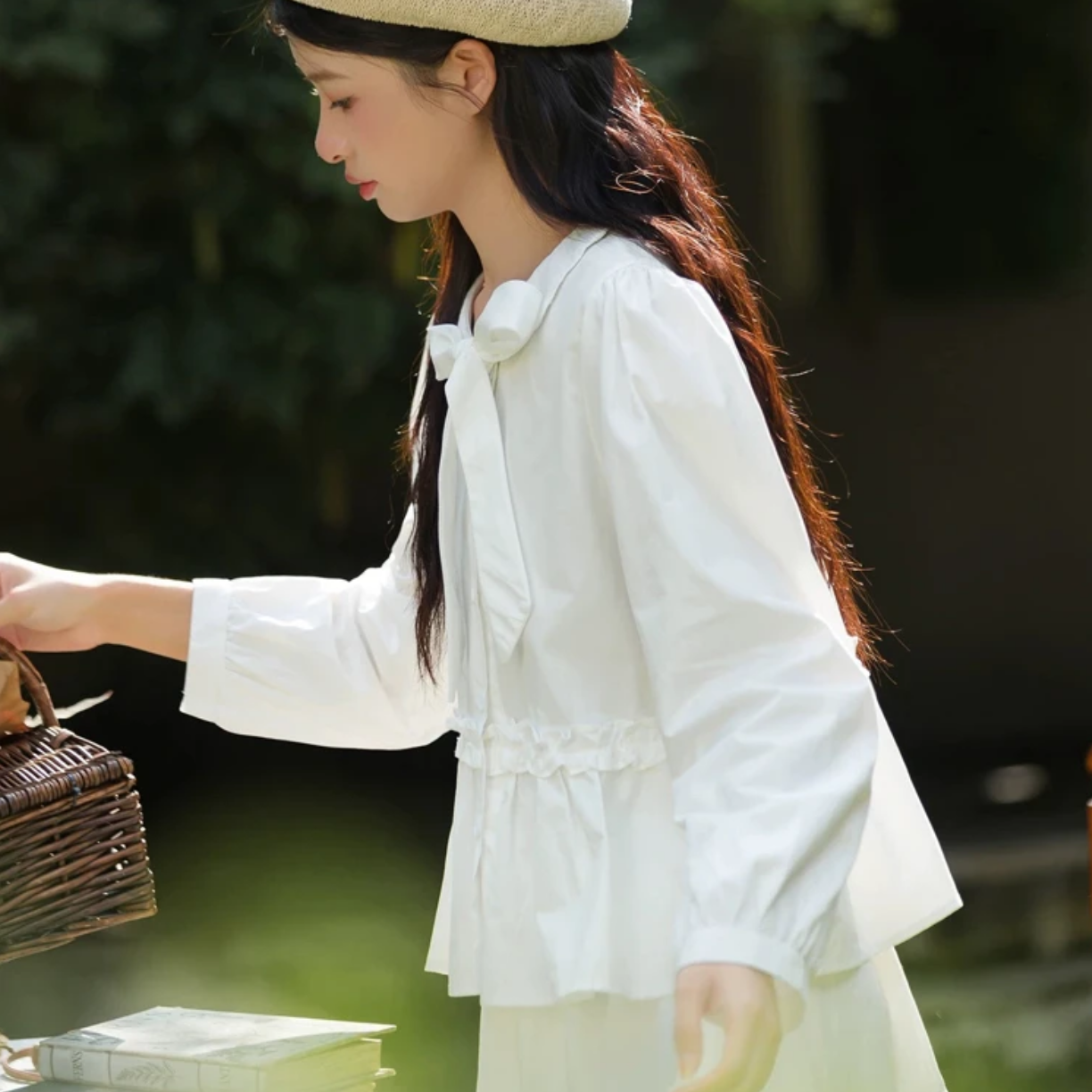 【201-300】上新 秋季甜美显白显瘦衬衫女集合链接