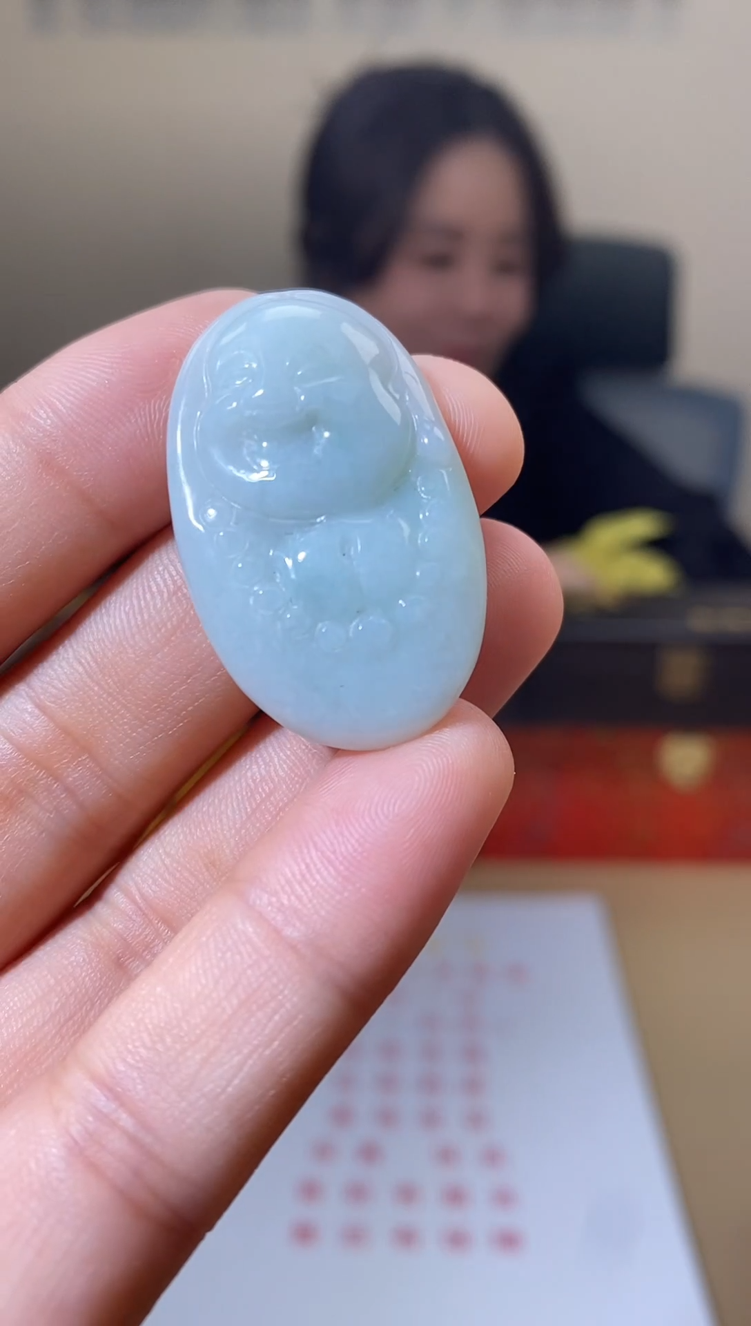 【闪购商品】翡翠颈饰未镶嵌天然A货翡翠宝宝佛（多样性发货）