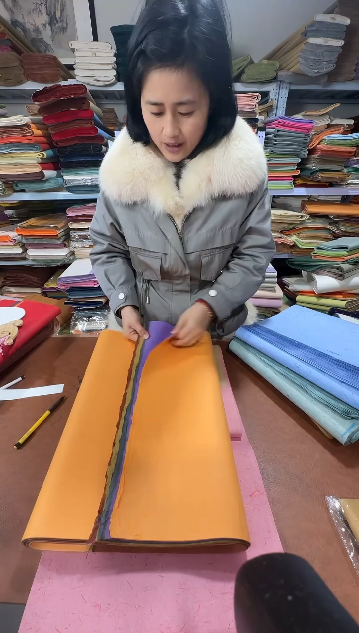 48*180五色褚皮光板25张