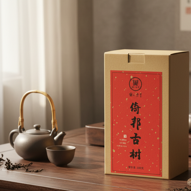 【国之瑰宝】2025年-倚邦古树纯料-100g-散茶-普洱生茶