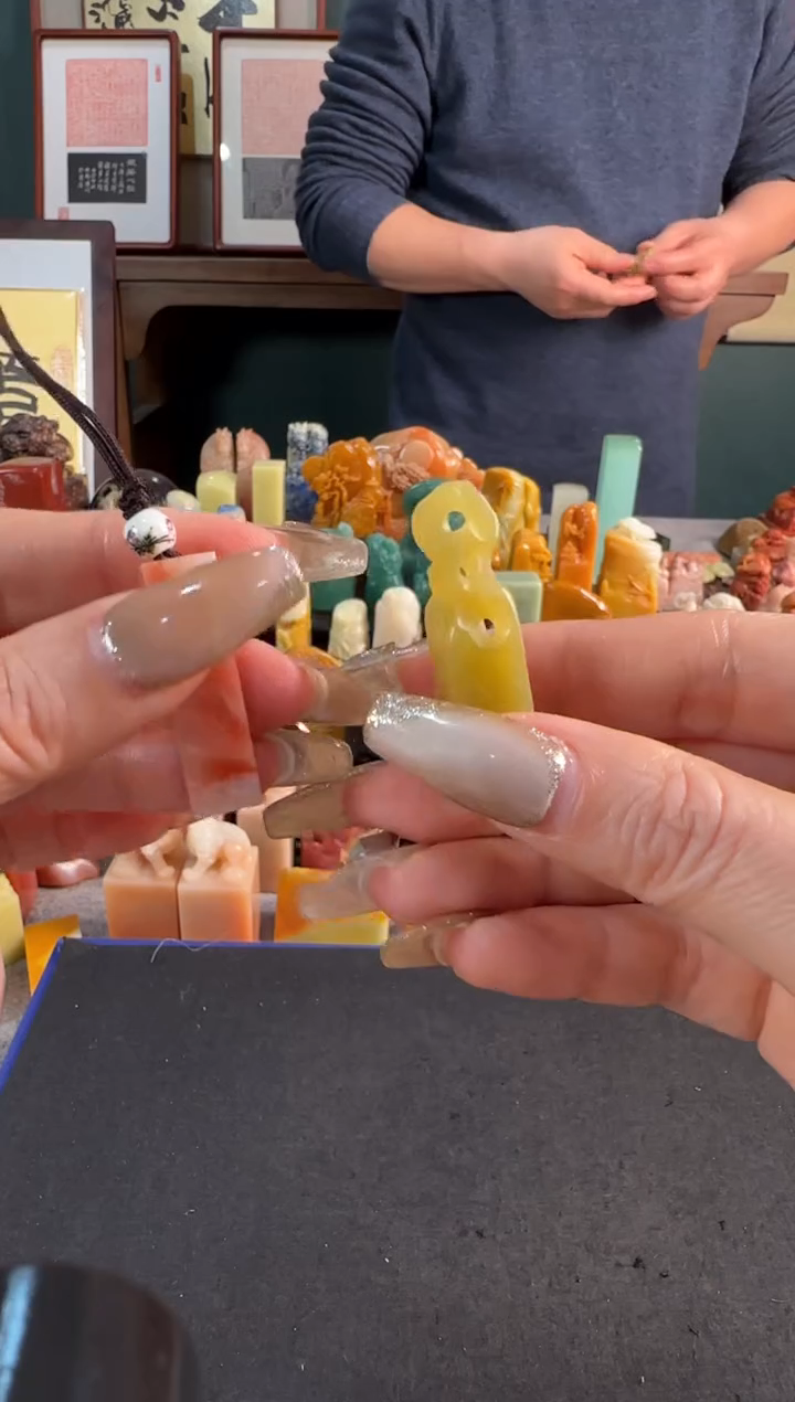 【闪购商品】青田石印石编号编号5154