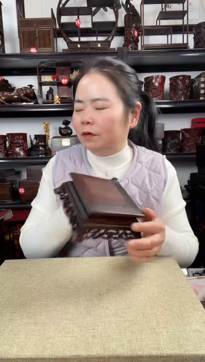 木182瑕疵老李红木工艺品
