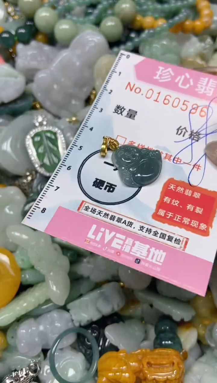 【闪购商品】翡翠颈饰未镶嵌闪购0160596