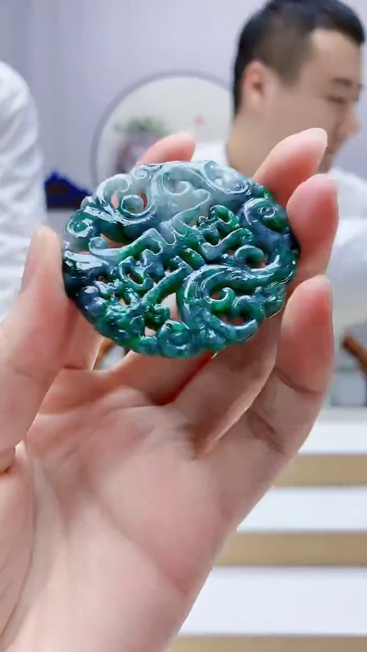 颈饰未镶嵌翡翠4898zm-JJ挂件2