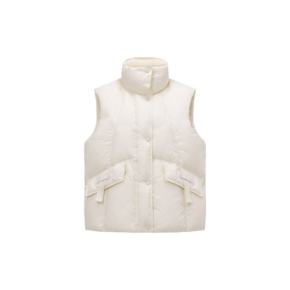 2025新95鹅绒舒适简约泡芙羽绒马甲6105