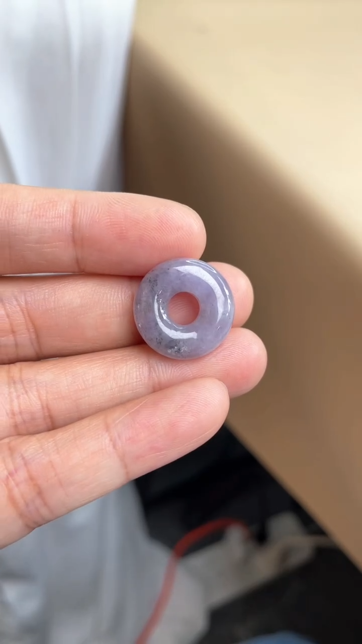 【闪购商品】翡翠颈饰未镶嵌甜甜圈