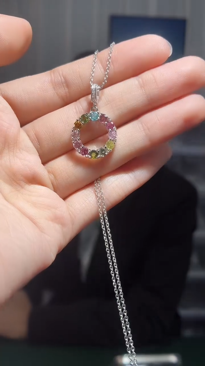 银S925镶嵌其他碧玺（扎德严选）