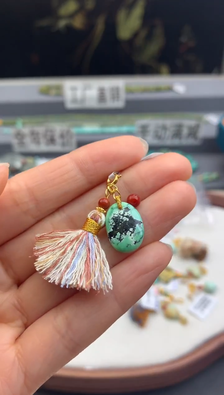 未镶嵌挂件南红玛瑙茜.A303