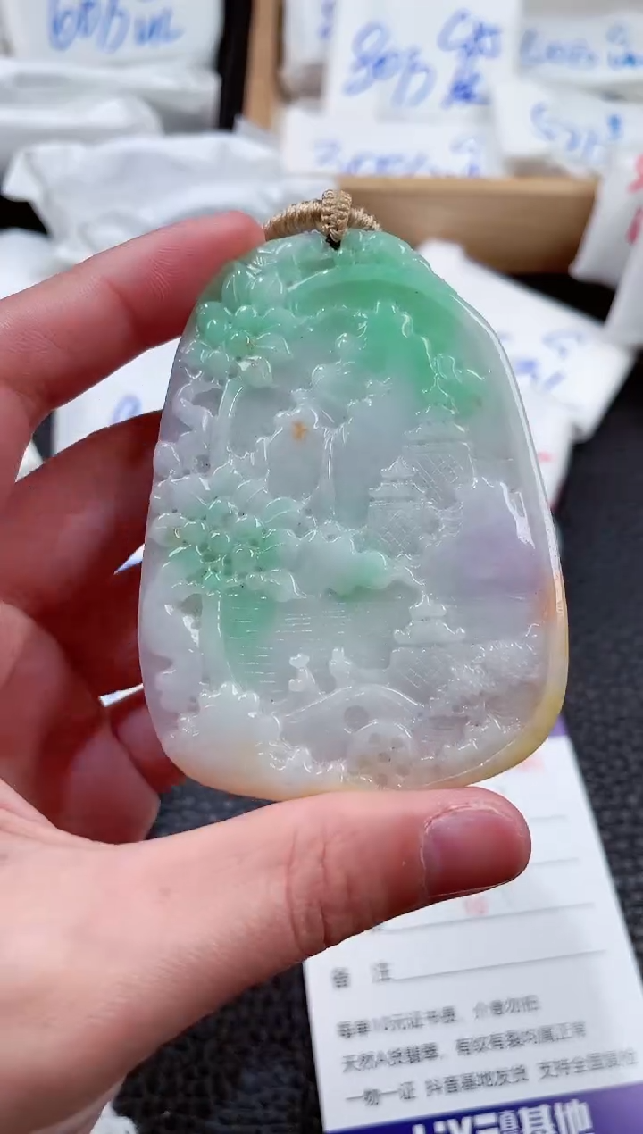 【闪购商品】翡翠颈饰未镶嵌00019781