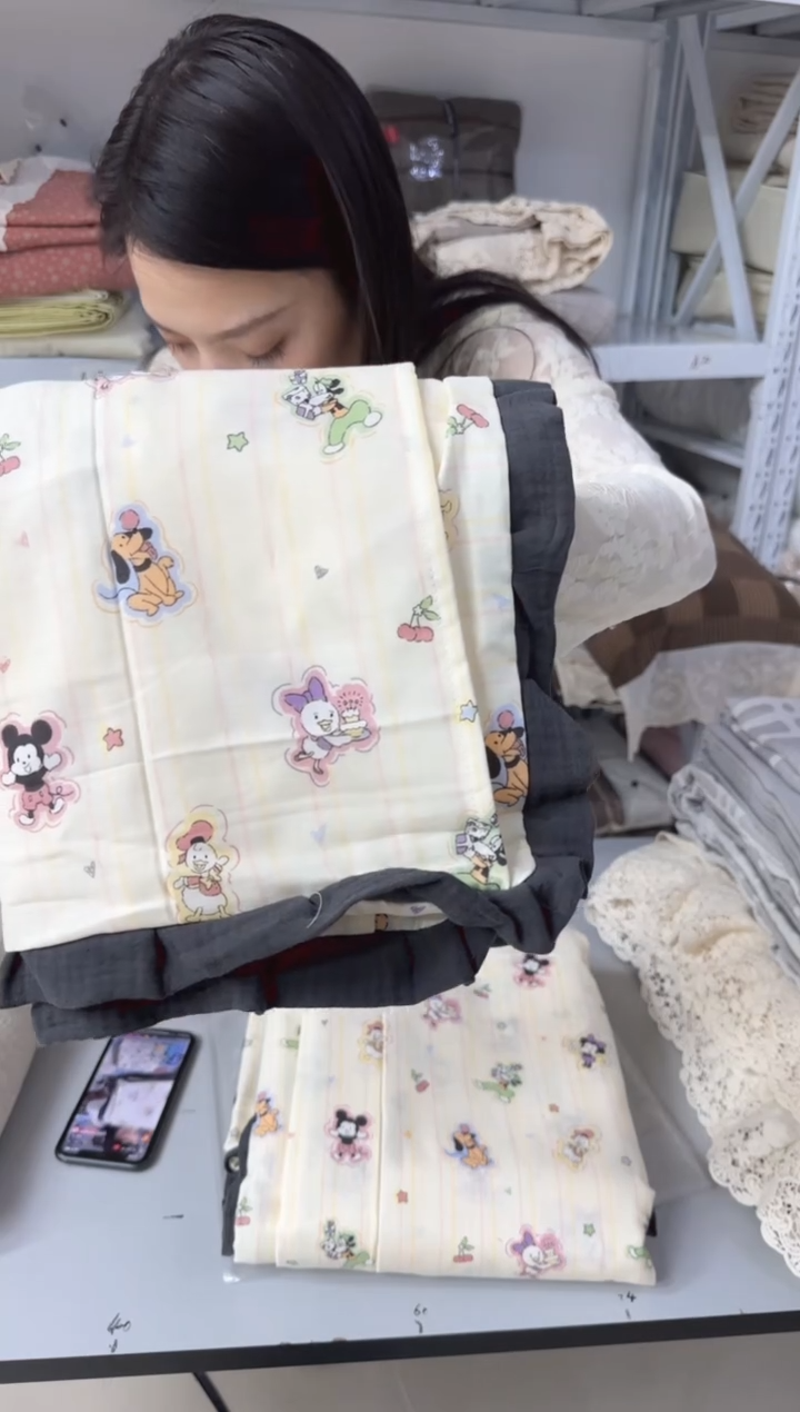 棉棉标准三件套  